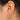 Push Back Stud Earring - brass - 925 silver stud - 18K Real Gold Plated - 8.1gr - MJ100653 - MinjuanRong