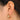 Push Back Stud Earring - brass - stainless steel stud - 18K Real Gold Plated - 6.2gr - MJ100662 - MinjuanRong