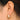 Push Back Stud Earring - Brass - 18K Real Gold Plating - 9gr - MJ100690 - MinjuanRong