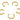 Cuff Earring - Brass - 18K Real Gold Plated BRass - 3.5gr - MJ200337 - MinjuanRong