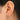 Push Back Stud Earring - Brass - Enamel - S925 silver stud - 18K Real Gold Plating - 3.5gr - MJ200607 - MinjuanRong