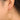 Push Back Stud Earring - brass - 18K Real Gold Plated - 7.6gr - MJ100655 - MinjuanRong