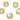 Cuff Earring - Brass - 18K Real Gold Plated Brass - 4.2gr - MJ200403 - MinjuanRong