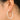 Push Back Stud Earring - Brass - 18K Real Gold Plated Brass - 14gr - MJ200401 - MinjuanRong