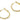 Push Back Stud Earring - Brass - 316 Stainless Steel Stud - 18K Real Gold Plated Brass - 5.7gr - MJ200445 - MinjuanRong