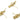 Push Back Stud Earring - Brass - 316 stainless steel stud - 18k real gold plated brass - 6.4gr - MJ101992 - MinjuanRong