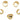 Huggie Hoop Wire Earring - Brass - 18k real gold plated brass - 3.5gr - MJ100881 - MinjuanRong
