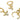 Leverback Earring - Brass - Zircon - 18k real gold plated brass - 3.4gr - MJ100861 - MinjuanRong