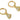 Lever back Earring - Brass - Zircon - 18k real gold plated brass - 3.8gr - MJ100876 - MinjuanRong