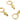 Lever back Earring - Brass - Zircon - 18k real gold plated brass - 3.6gr. - MJ100875 - MinjuanRong