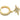 Huggie Hoop Wire Earring - Brass - Zircon - 18K Real Gold Plated Brass - 4gr - MJ200454 - MinjuanRong