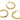 Hinged Back Earring - Brass - Steel Stud - 18K Real Gold Plated Brass - 5.5gr - MJ200418 - MinjuanRong