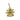 Push Back Stud Earring - Brass - 316 Stainless Steel Stud - 18k REAL gold PLATED BRASS - 2.73gr - MJ201134
