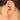 Push Back Stud Earring - Brass - 316 Stainless Steel Stud - 18K Real Gold Plated Brass - 3.7gr - MJ200348 - MinjuanRong