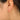 Push Back Stud Earring - Brass - 316 stainless steel stud - 18k real gold plated brass - 4.5gr - MJ100857 - MinjuanRong