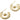 Push Back Stud Earring - Brass - Steel Stud - 18k real gold plated brass - 8.1gr - MJ100851 - MinjuanRong