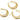 Hinged Back Earring - Brass - Steel Stud - 18k real gold plated brass - 12.5gr - MJ101993 - MinjuanRong