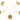 Push Back Stud Earring - Brass - 316 Stainless Steel Stud - 18K Real Gold Plated Brass - 3.2gr - MJ200434 - MinjuanRong