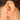 Push Back Stud Earring - Brass - 316 Stainless Steel Stud - 18k real white gold plated brass - 3.4gr - MJ102117 - MinjuanRong