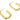 Push Back Stud Earring - Brass - 316 stainless steel stud - 18k real gold plated - 9.6gr -MJ100283 - MinjuanRong
