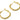 Clasp Back Earring - Brass - Stainless steel stud - 18K Real Gold Plated Brass - 7.3gr - MJ200381 - MinjuanRong