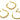 Clasp Back Earring - Brass - Stainless steel stud - 18K Real Gold Plated Brass - 7.3gr - MJ200381 - MinjuanRong