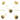 Push Back Stud Earring - Brass - 925 silver stud - Cubic Zircon - 18K Real Gold Plated - 3.3gr - MJ100017 - MinjuanRong
