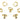 Huggie Hoop Wire Earring - Brass - 316 stainless steel stud - 18K Real Gold Plated - 2.3gr - MJ100082 - MinjuanRong