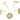 Push Back Stud Earring - Brass - 316 stainless steel stud - 18K Real Gold Plated Brass - 3.1gr - MJ100029 - MinjuanRong