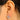 Push Back Stud Earring - Brass - 316 stainless steel stud - 18K Real White Gold Plated Brass - 3.2gr - MJ102114 - MinjuanRong