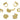 Huggie Hoop Wire Earring - Brass - 316 stainless steel stud - Zircon - 18K Real Gold Plated Brass - 4.2gr - MJ100038 - MinjuanRong