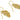 Wire Hook Earring - Brass - 18K Real Gold Plated Brass - 6.6gr - MJ100041 - MinjuanRong