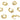 Huggie Hoop Wire Earring - Brass - Cubic Zirconia CZ - 18K Real Gold Plating - 0.9gr - MJ103797 - MinjuanRong