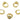 Huggie Hoop Wire Earring - Brass - 316 stainless steel stud - Zircon - 18K Real Gold Plated Brass - 2.6gr - MJ100057 - MinjuanRong