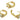 Huggie Hoop Wire Earring - Brass - 316 stainless steel stud - Zircon - 18K Real Gold Plated Brass - 3.3gr - MJ100049 - MinjuanRong