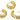 Huggie Hoop Wire Earring - Brass - 316 stainless steel stud - Zircon - 18K Real Gold Plated Brass - 6.5gr - MJ100047 - MinjuanRong