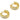 Huggie Hoop Wire Earring - Brass - 316 stainless steel stud - Zircon - 18K Real Gold Plated Brass - 2.8gr - MJ100053 - MinjuanRong