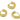 Huggie Hoop Wire Earring - Brass - 316 stainless steel stud - Zircon - 18K Real Gold Plated Brass - 2.8gr - MJ100053 - MinjuanRong