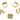 Huggie Hoop Wire Earring - Brass - 316 stainless steel stud - Zircon - 18K Real Gold Plated Brass - 4.2gr - MJ100038 - MinjuanRong
