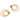 Push Back Stud Earring - Brass - steel stud - 18K real gold - 10.5gr - MJ101050 - MinjuanRong