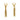Huggie Hoop Wire Earring - Brass - 18k Real Gold Plating - 9.9gr - MJ101175 - MinjuanRong