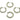 Huggie Hoop Wire Earring - Brass - 18K Real White Gold Plating - 8.8gr - MJ101260 - MinjuanRong