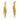 Push Back Stud Earring - Brass - 316 Stainless Steel Stud - Zircon - 18k Real Gold Plating - 9.3gr - MJ101624 - MinjuanRong