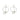 Push Back Stud Earring - Brass - 316 stainless steel stud - 18K Real White Gold Plating - 6.2gr - MJ101424 - MinjuanRong