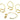 Cuff Earring - Brass - 18K Real Gold Plating - 5.5gr - MJ201803 - MinjuanRong