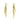 Push Back Stud Earring - Brass - 316 Stainless Steel Stud- Zircon - 18k Real Gold Plating - 7.1gr - MJ101678 - MinjuanRong