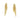 Push Back Stud Earring - Brass - 316 Stainless Steel Stud - Zircon - 18k Real Gold Plating - 9.3gr - MJ101639 - MinjuanRong