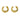 Huggie Hoop Wire Earring - Brass - 18K Real Gold Plating - 6.2gr - MJ101373 - MinjuanRong