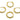 Huggie Hoop Wire Earring - Brass - 18K Real Gold Plating - 3.1gr - MJ101911 - MinjuanRong
