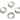Huggie Hoop Wire Earring - Brass - 18K Real White Gold Plating - 4.2gr - MJ101499 - MinjuanRong